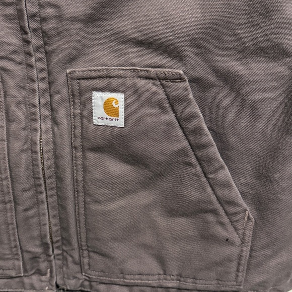 Women’s Carhartt Cotton Sherpa lined vest - Picture 4 of 5